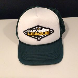NBA 2023 Summer League Trucker Hat. Green / White. New